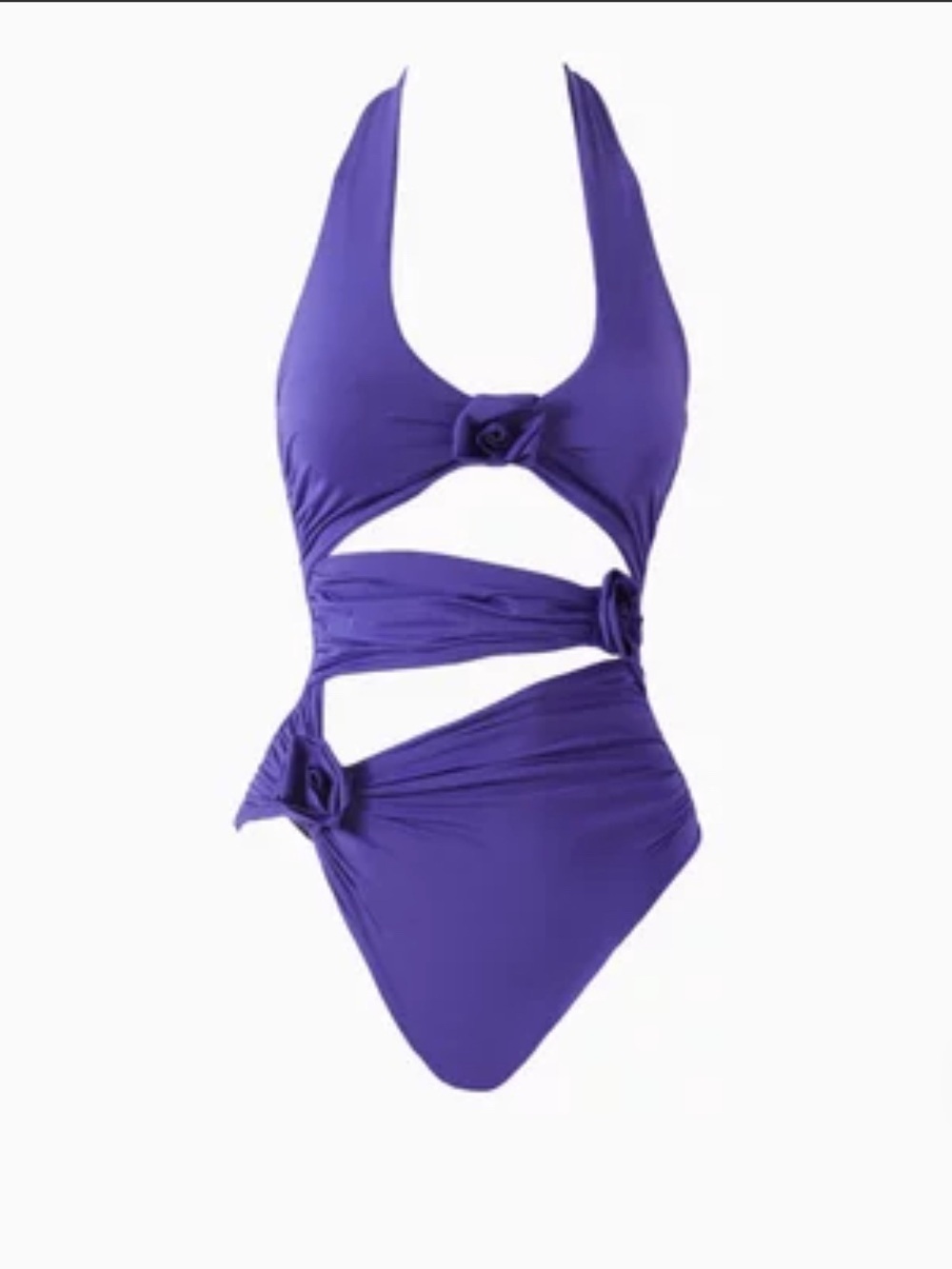 MAYGEL CORONEL Cipria One-piece Artful Swimsuit Purple Size S-L - Picture 3 of 11